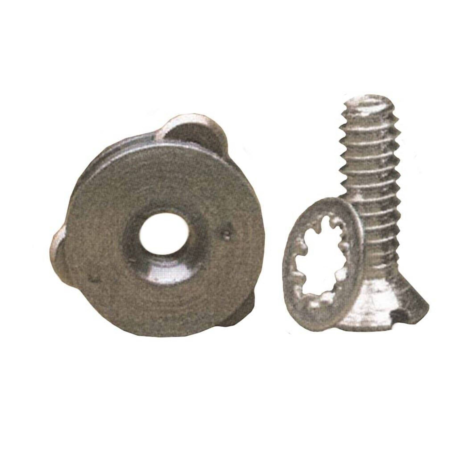 Kraft Tools ST049 6 Wheel 1/2" Brass Turret (2 ea.) for Tile Cutters